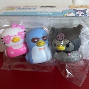 3 pack Hello Kitty & Friends Easter Duckz